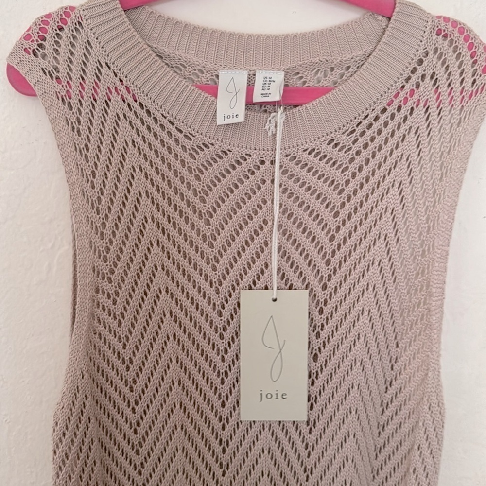 NWT JOIE Open Knit Maxi Dress Size Medium - Picture 3 of 5